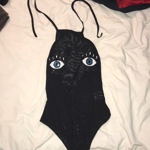Evil Eye Mesh Bodysuit